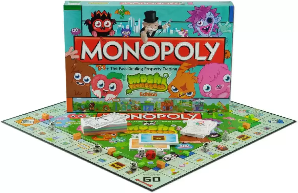 Monopoly Kids - Monopoly Moshi Monsters Edition