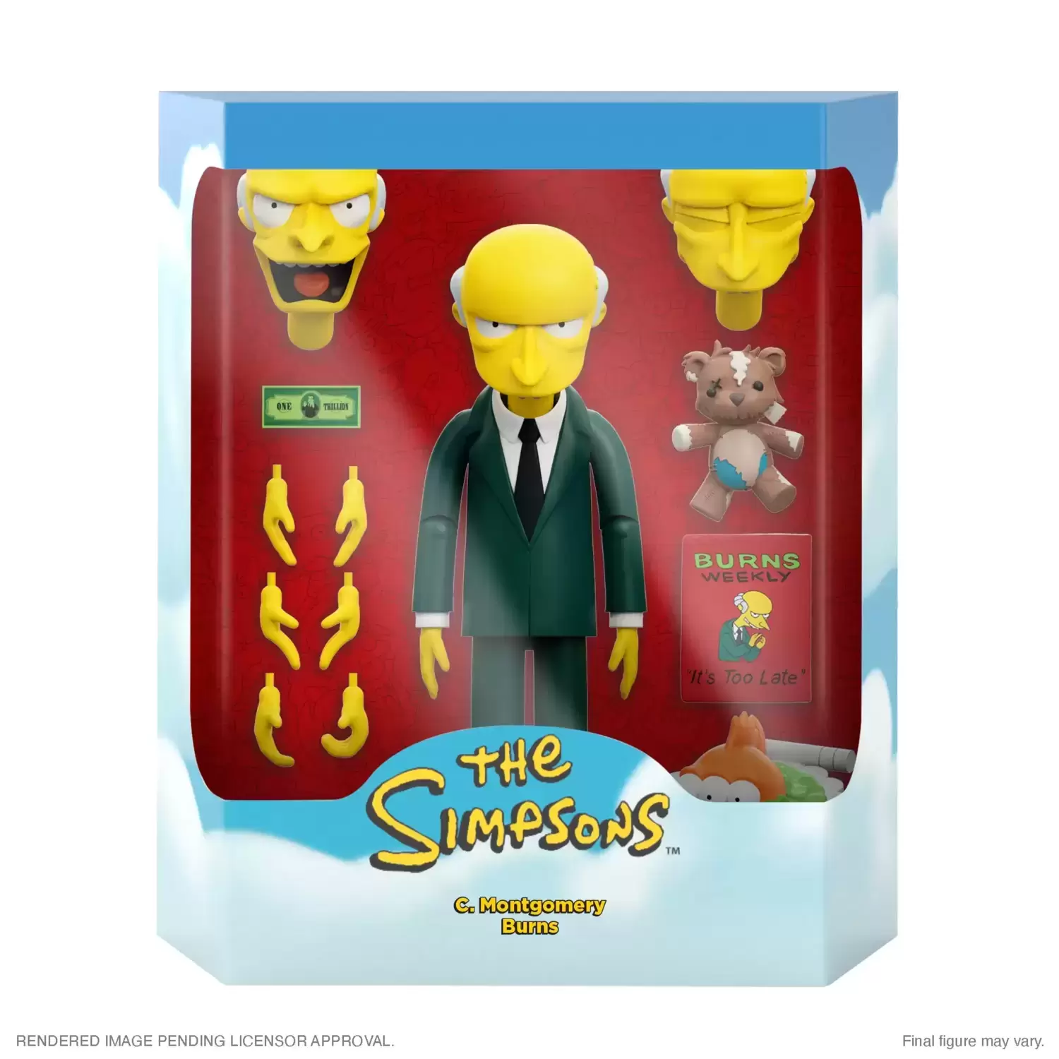 Super7 - ULTIMATES! - The Simpsons - C. Montgomery Burns