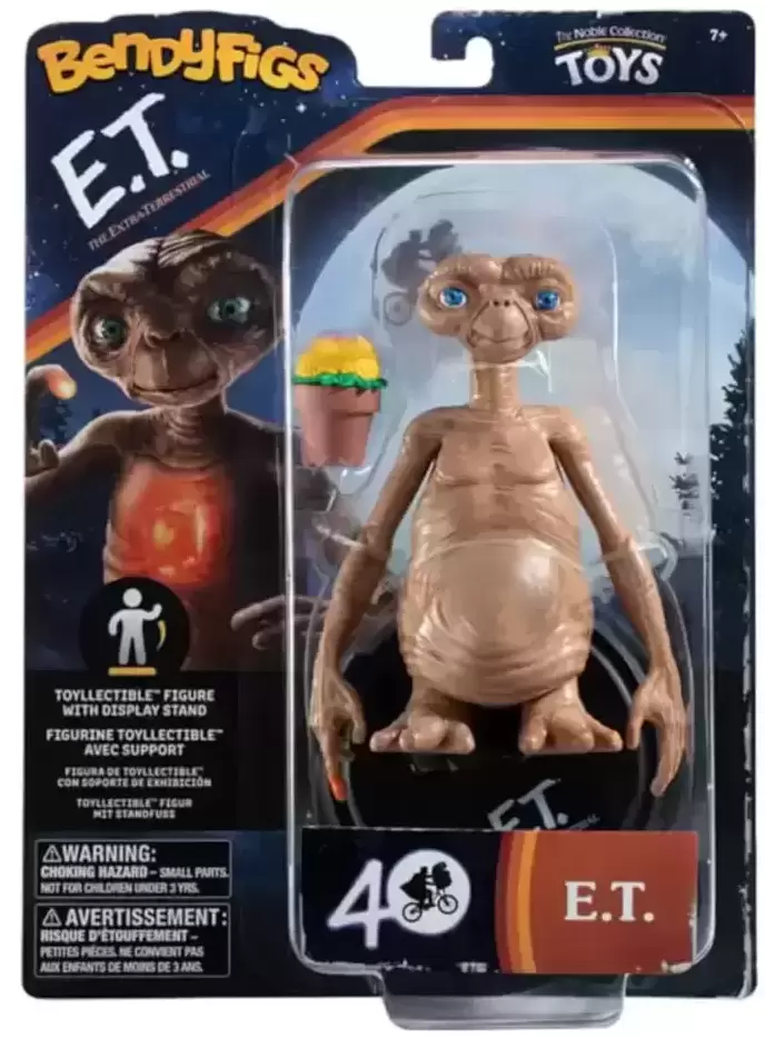 BendyFigs - Noble Collection Toys - E.T. The Extra-Terrestrial