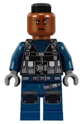 Lego Jurrasic World Minifigures - Tracker, Mohawk Wide
