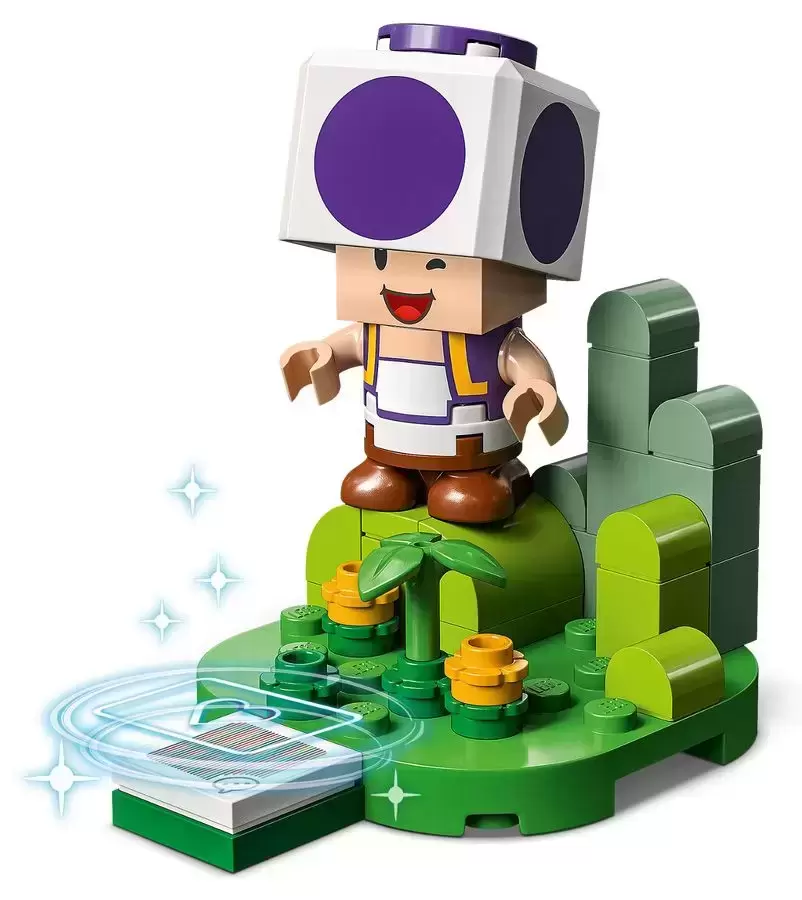 LEGO Super Mario Character Pack - Purple Toad