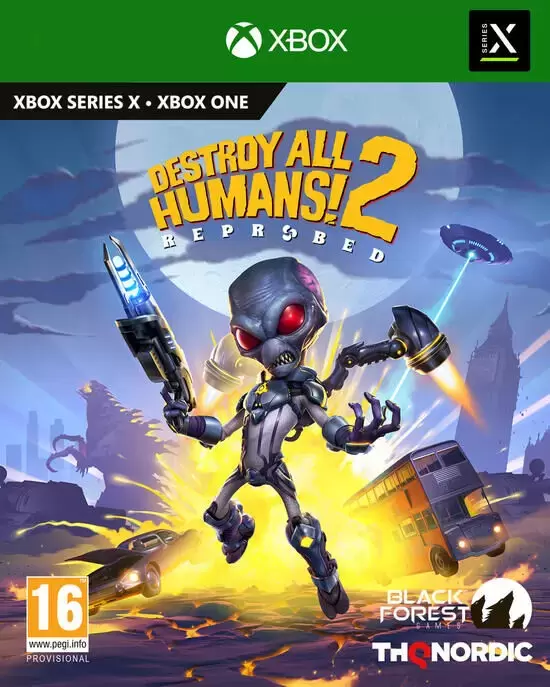 XBOX Series X Games - Destroy All Humans! 2 Reprobed