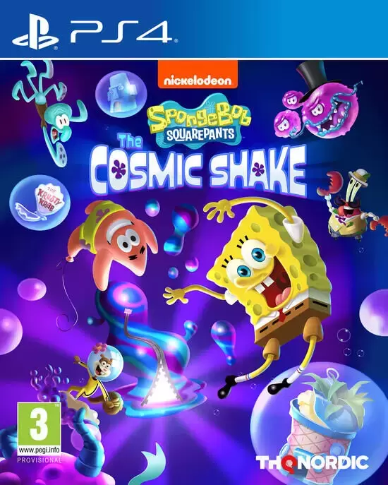 PS4 Games - Spongebob Squarepants: The Cosmic Shake