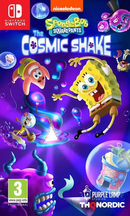 Nintendo Switch Games - Spongebob Squarepants: The Cosmic Shake