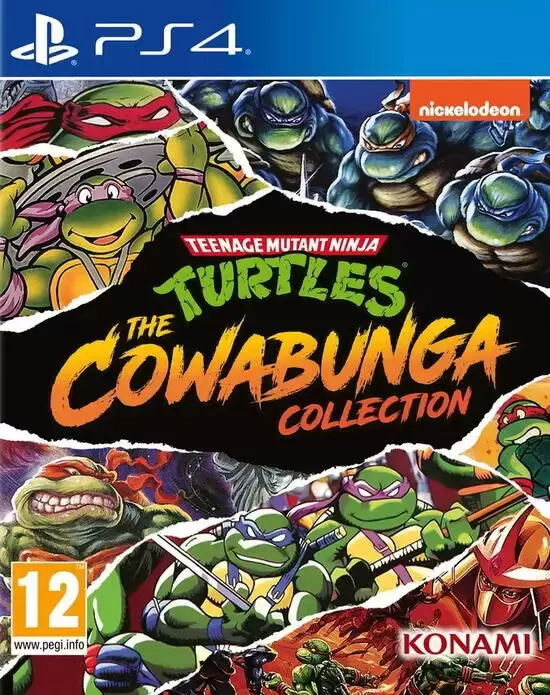 Jeux PS4 - Teenage Mutant Ninja Turtles Cowabunga Collection