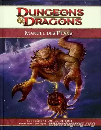 D&D 4eme édition - Manuel des plans