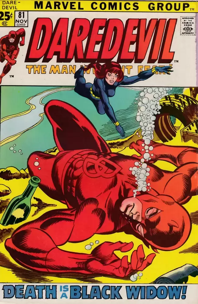 Daredevil Vol. 1 - 1964 (English) - And Death is a woman called Widow