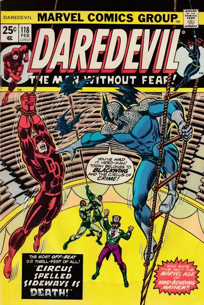 Daredevil Vol. 1 - 1964 (English) - Circus spelled sideways is death