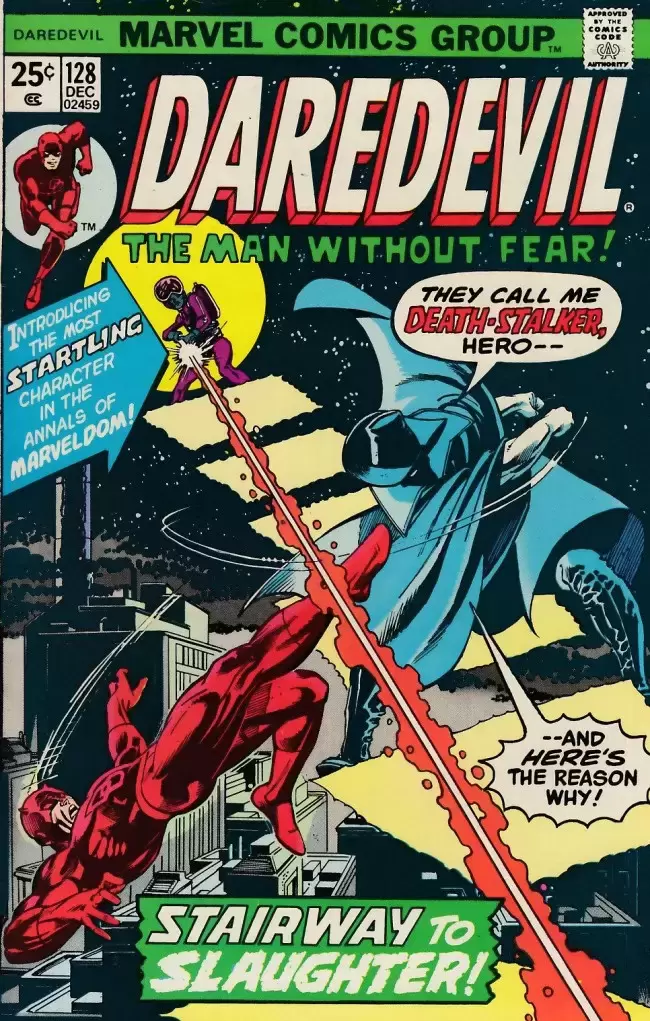Daredevil Vol. 1 - 1964 (English) - Death stalks the stairway to the stars