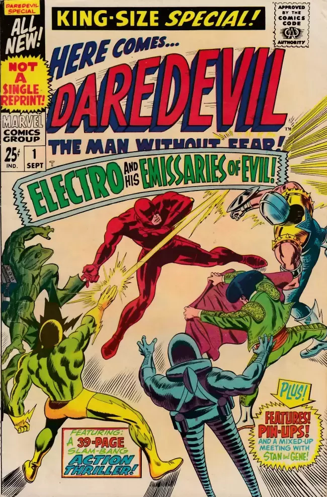 Daredevil Vol. 1 - 1964 (English) - Electro and the Emissaries of Evil
