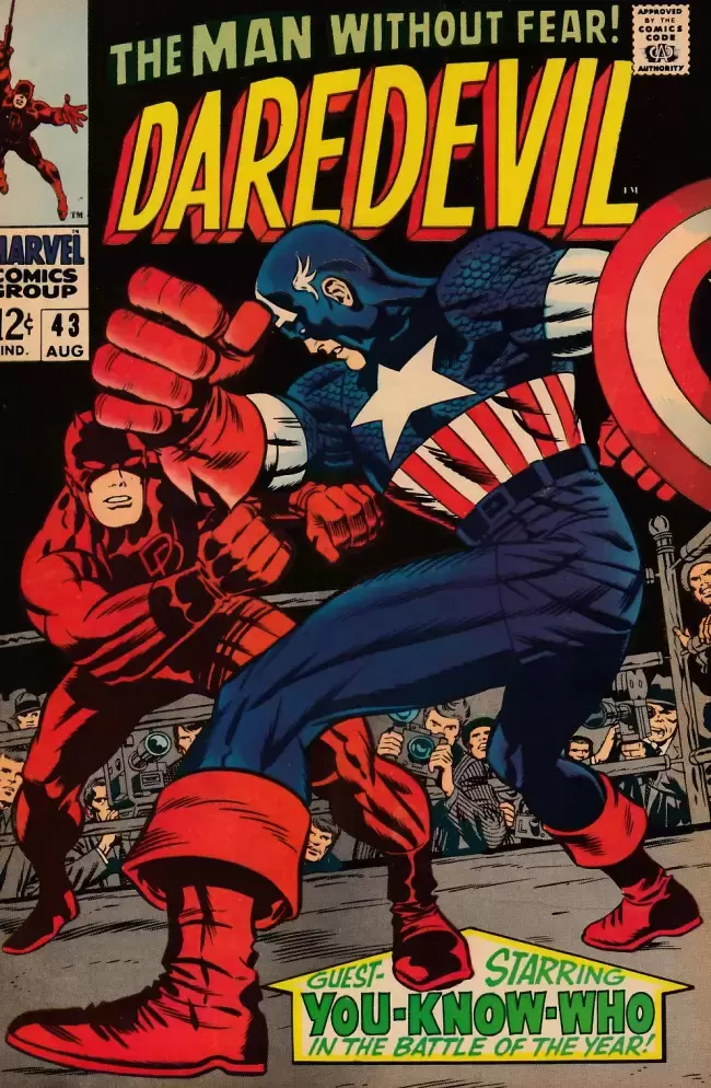 Daredevil Vol. 1 - 1964 (English) - In Combat with Captain America
