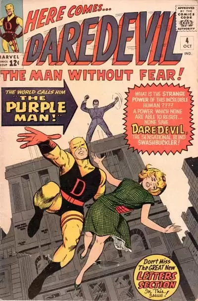 Daredevil Vol. 1 - 1964 (English) - Killgrave, the Unbelievable Purple Man!