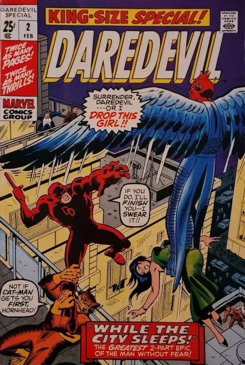 Daredevil Vol. 1 - 1964 (English) - King-size special : While The City Sleeps !