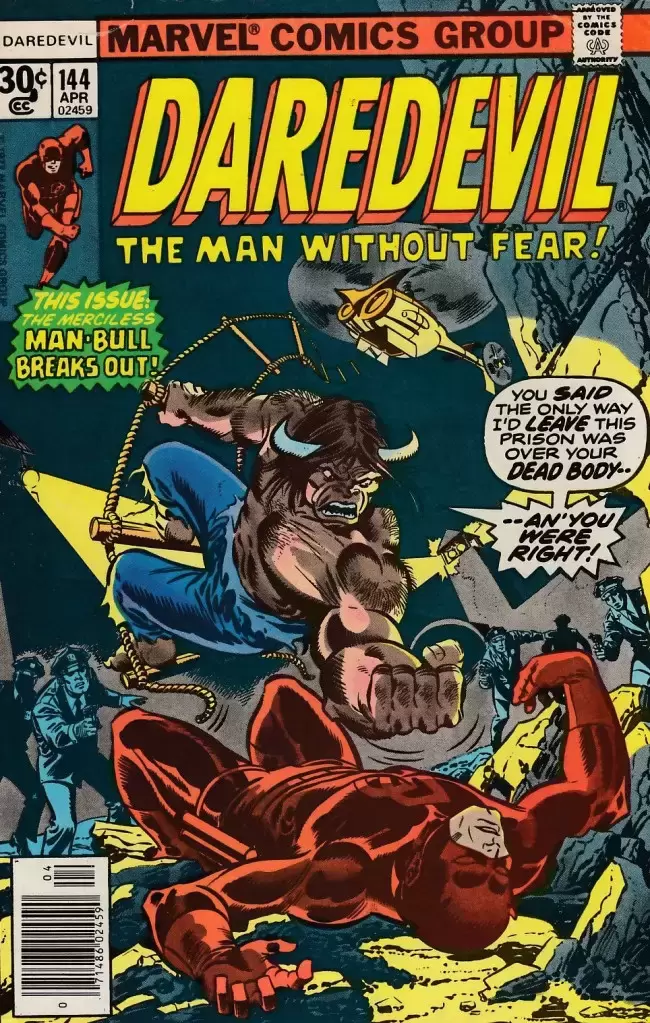 Daredevil Vol. 1 - 1964 (English) - Man-Bull means mayhem