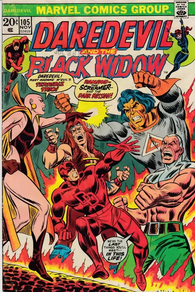 Daredevil Vol. 1 - 1964 (English) - Menace from the moons of Saturn