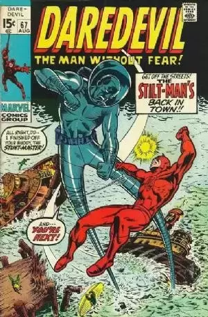 Daredevil Vol. 1 - 1964 (English) - Stilt-Man stalks the soundstage