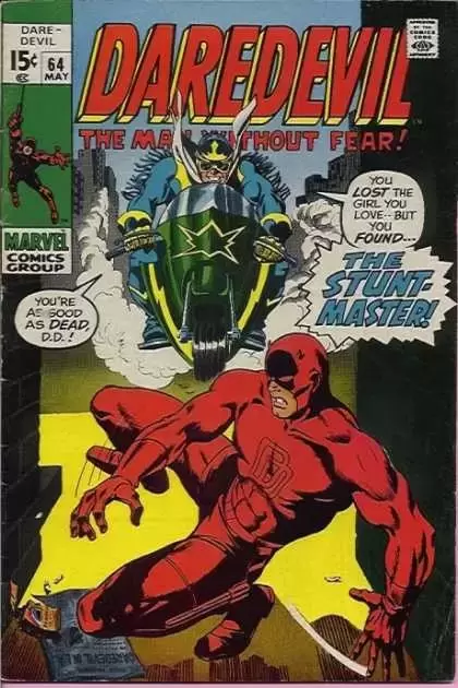 Daredevil Vol. 1 - 1964 (English) - Suddenly, The Stunt-Master!