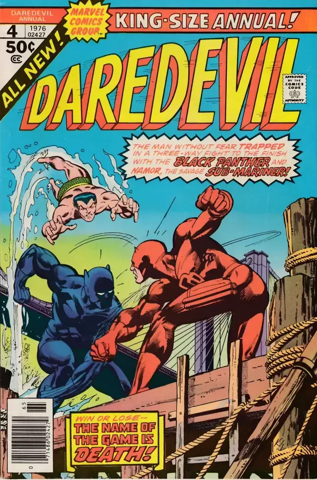 Daredevil Vol. 1 - 1964 (English) - The Name of the Game is... Death!