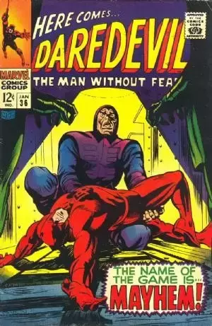 Daredevil Vol. 1 - 1964 (English) - The name of the game is mayhem!
