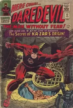 Daredevil Vol. 1 - 1964 (English) - The secret of Ka-Zar\'s origin!