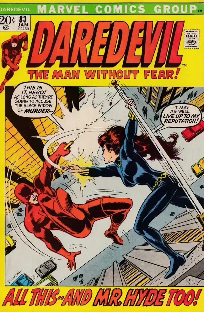 Daredevil Vol. 1 - 1964 (English) - The Widow accused