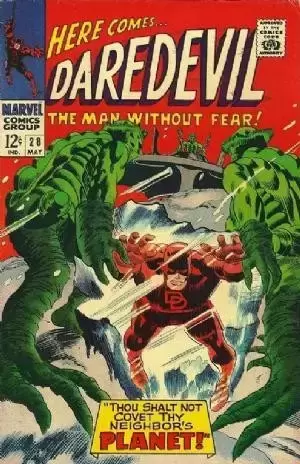 Daredevil Vol. 1 - 1964 (English) - Thou shalt not covet thy neighbor\'s planet!
