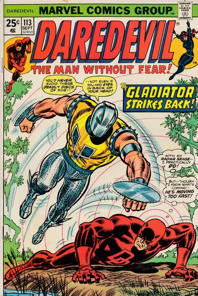 Daredevil Vol. 1 - 1964 (English) - When strikes the Gladiator