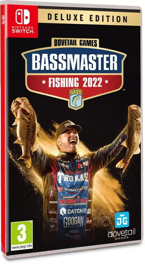 2022 Bassmaster Fishing Nintendo Deluxe Edition - Switch Games