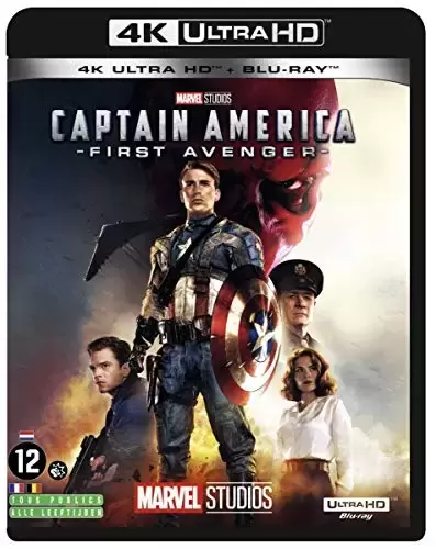 Films MARVEL - Captain America : The First Avenger [4K Ultra-HD + Blu-Ray]
