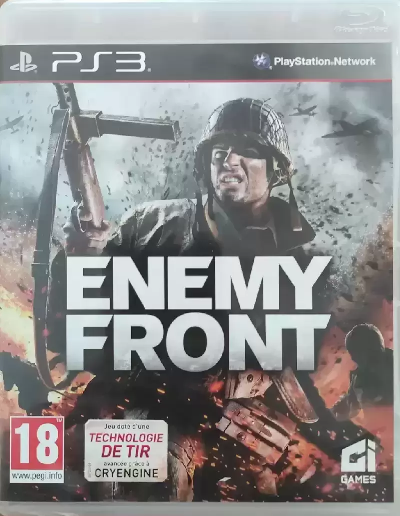 PS3 Games - Enemy Front
