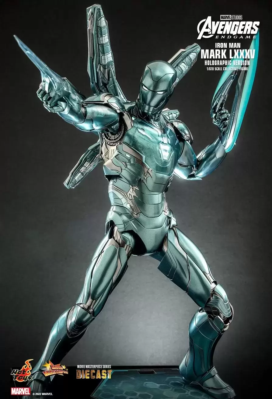 Movie Masterpiece Series - Avengers: Endgame - Iron Man Mark LXXXV (Holographic Version)