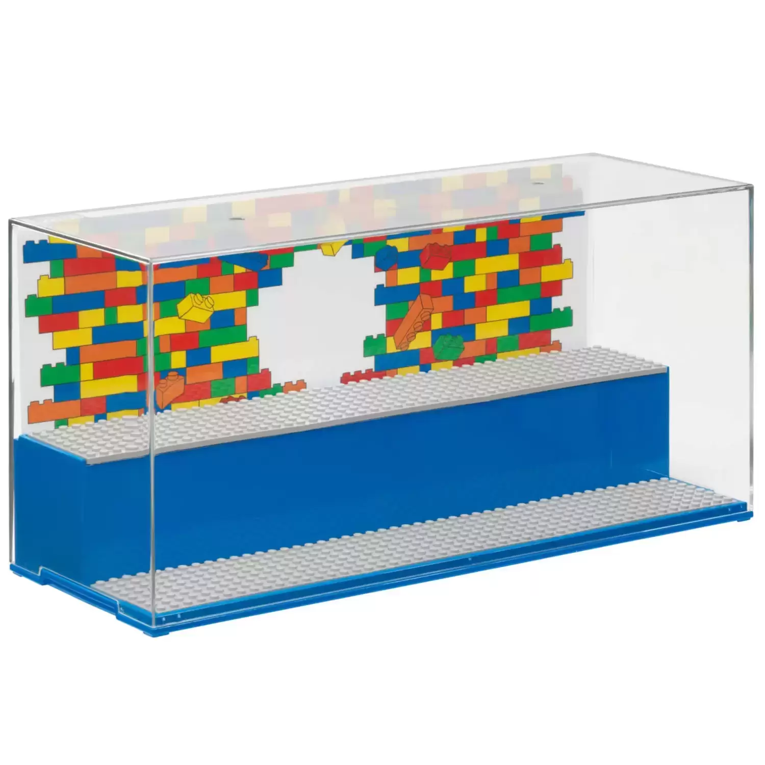 Rangements LEGO - Boite de jeu et d\'exposition - Bleue