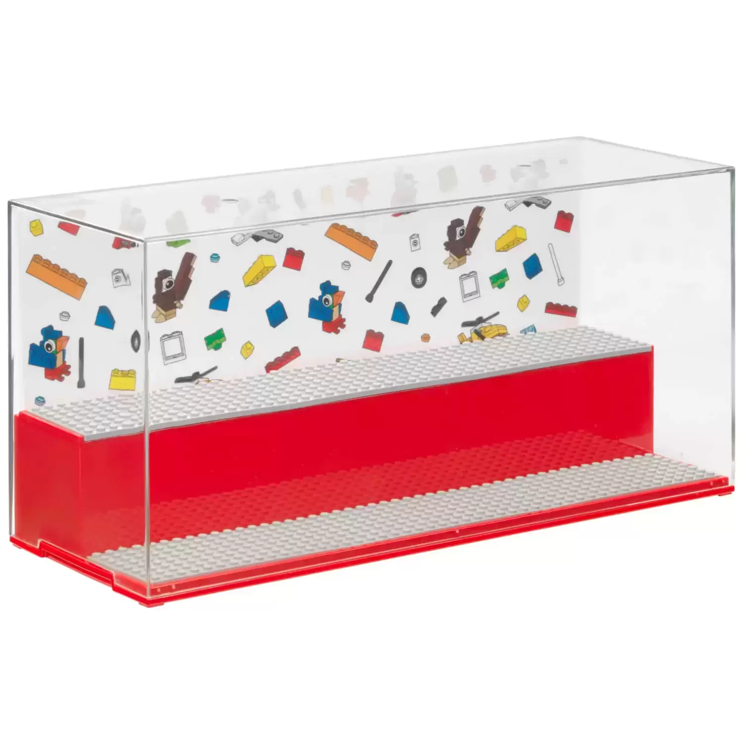 Brique rouge de rangement LEGO® à tiroir 8 tenons 5006131, Autre
