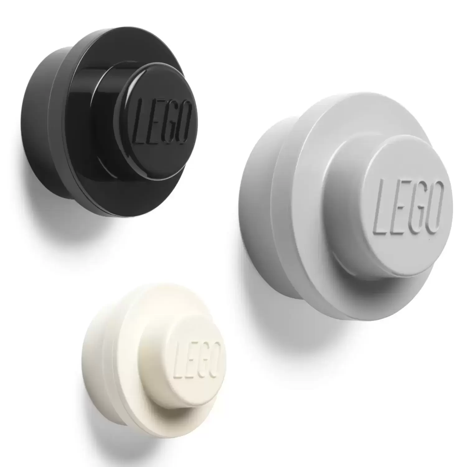 Rangements LEGO - Wall Hanger Set - Grey / Black / White
