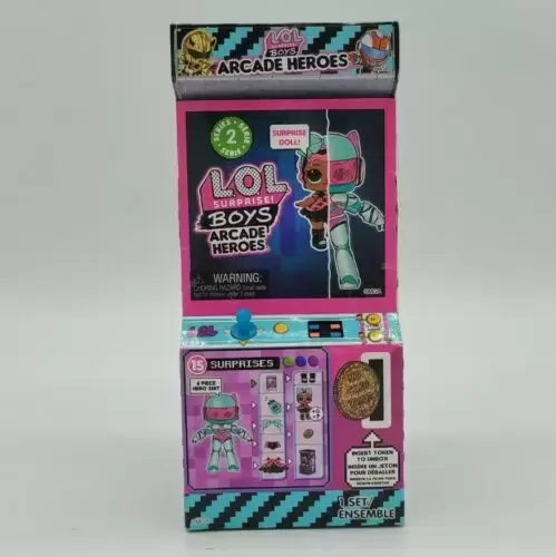 Boys Arcade Heroes Action Doll 15 Surprises – L.O.L. Surprise