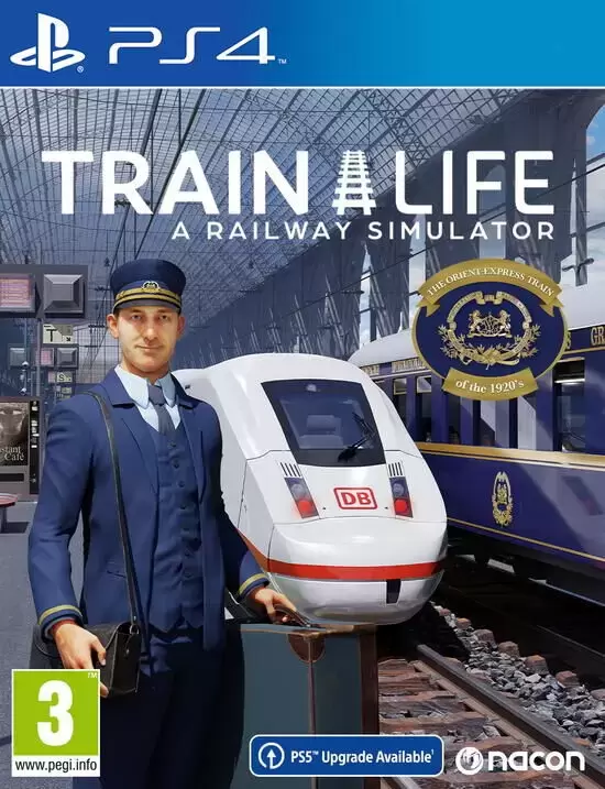 Jeux PS4 - Train Life A Rail Way Simulator