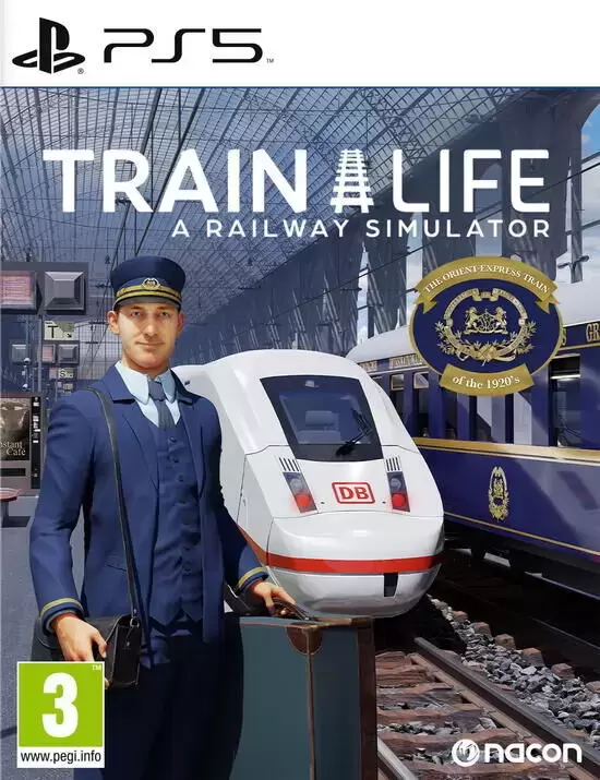 Jeux PS5 - Train Life A Rail Way Simulator