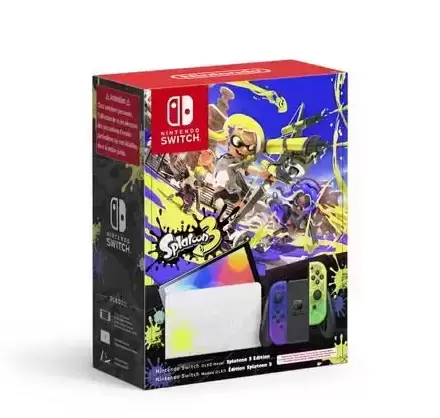 Matériel Nintendo Switch - Nintendo Switch - Splatoon 3 Limited Edition