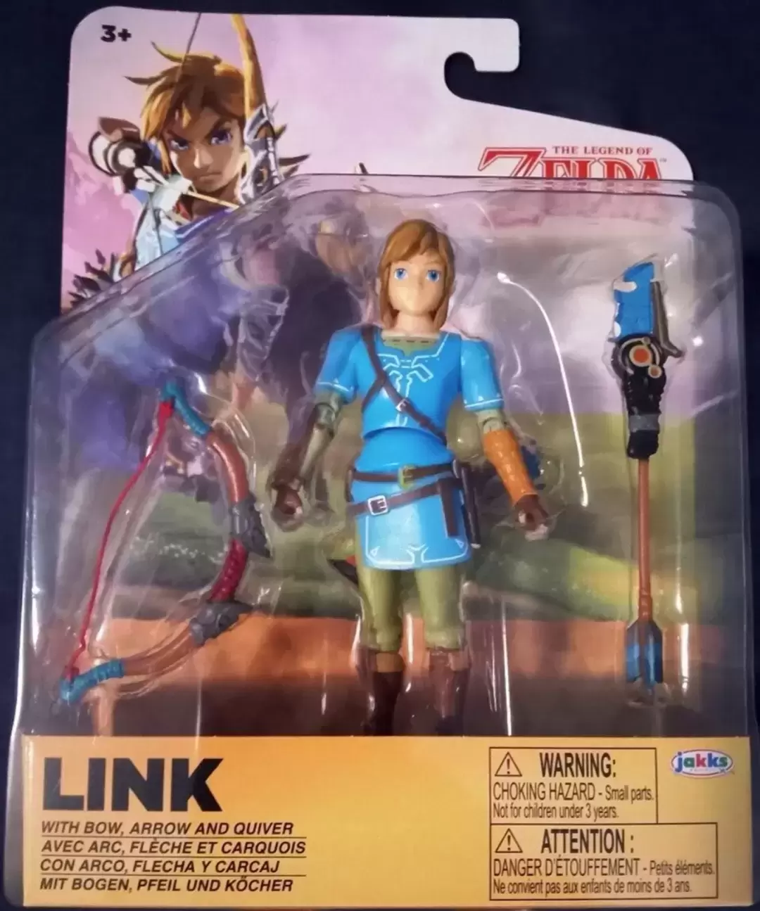The Legend Of Zelda - Jakks Pacific - Link with bow, Arrow and Quiver