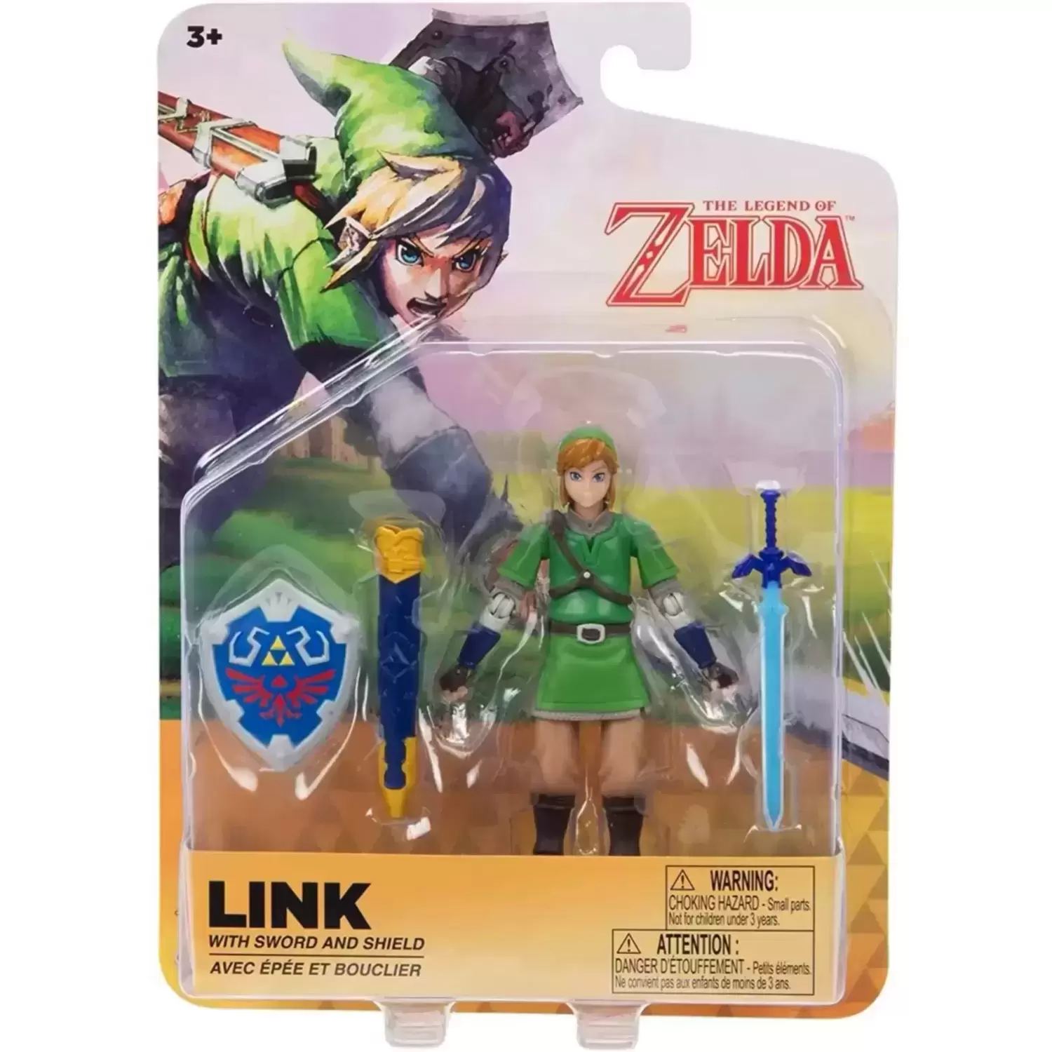 The Legend Of Zelda - Jakks Pacific - Link with sword and Shield