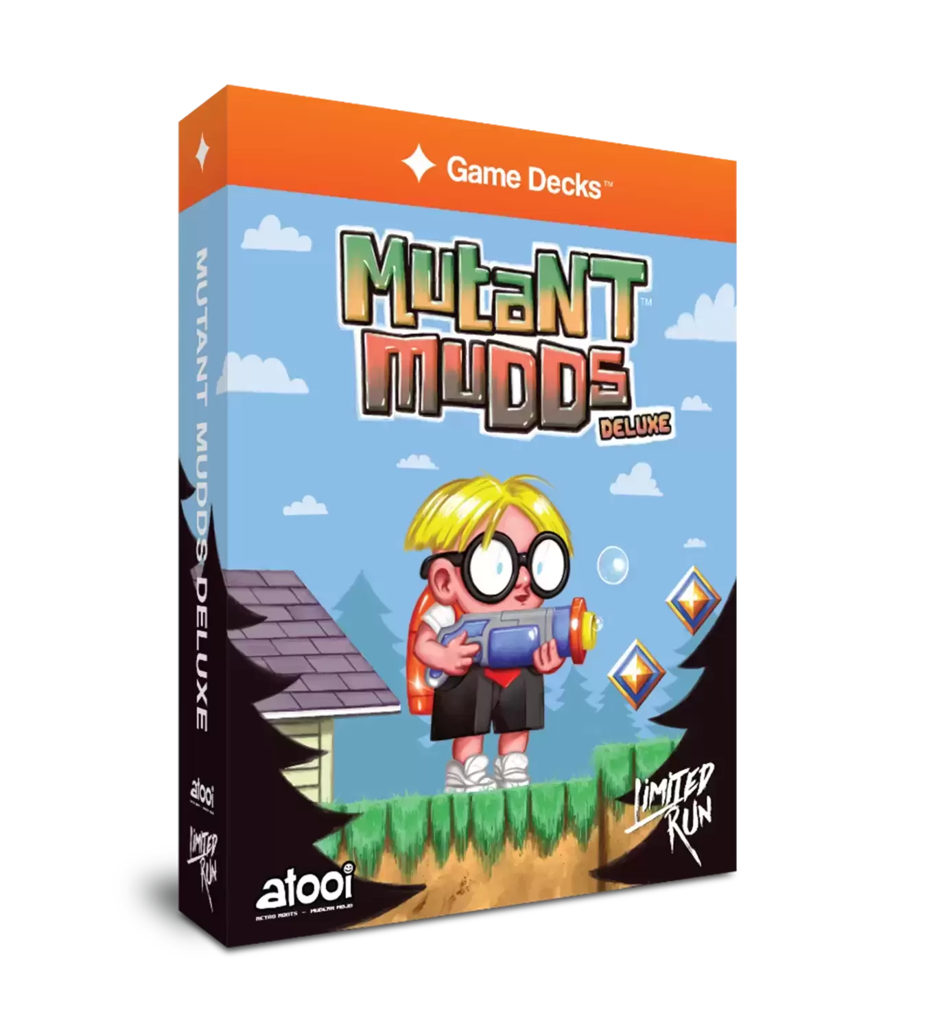 Autres jeux - GameDecks - Mutant Mudds Deluxe Blue Edition - Limited Run