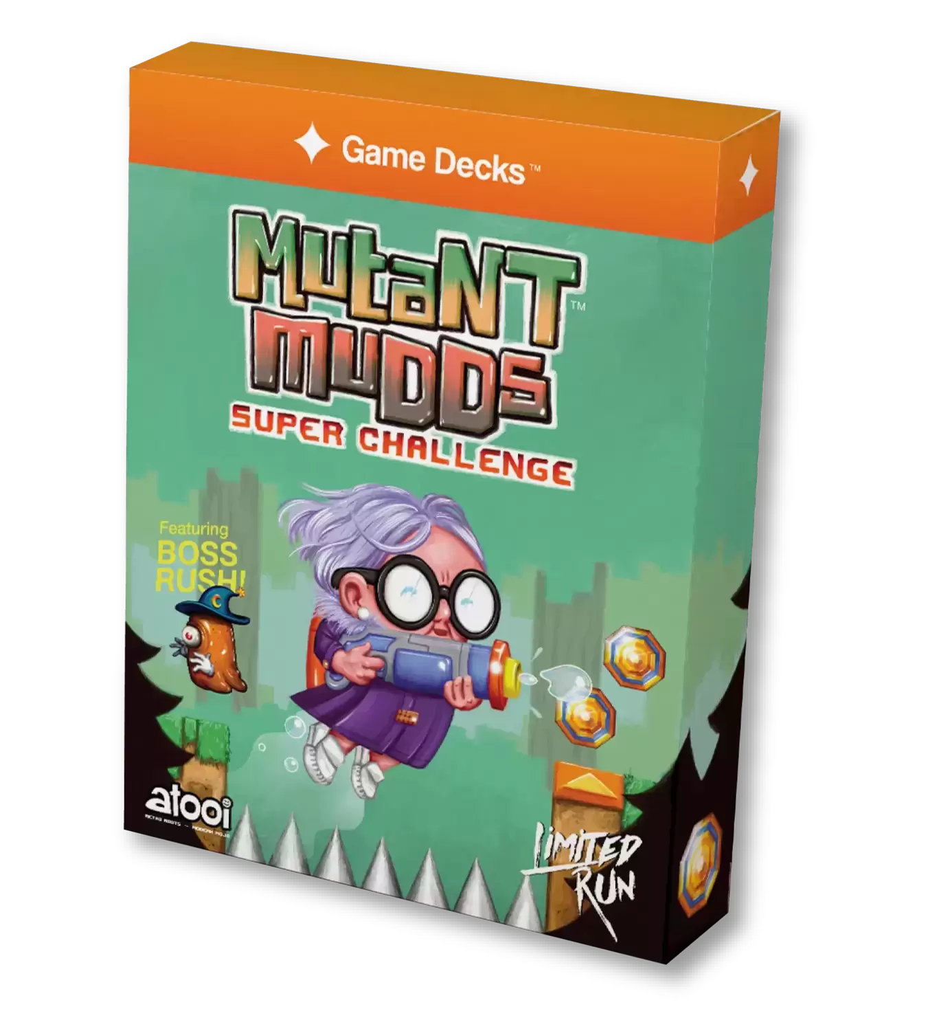 Others Boardgames - Game Decks - Mutant Mudds Super Challenge Limited Run