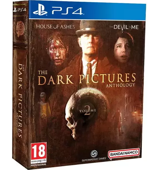 Jeux PS4 - The Dark Pictures Anthology Vol.2 - House Of Ashes + Devil In Me