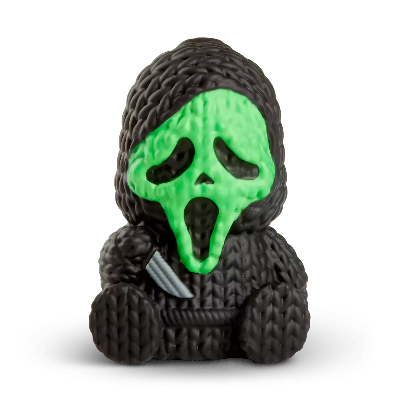 Handmade By Robots - Fluorescent Green Ghost Face Micro