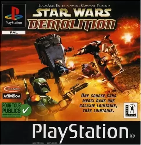 Jeux Playstation PS1 - Star Wars Demolition