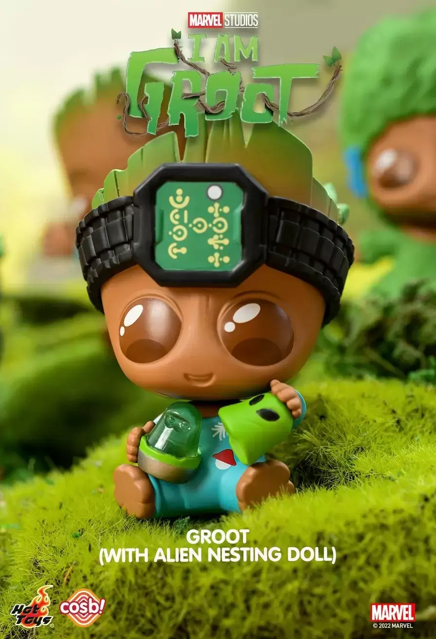Cosbi I am Groot - Groot (with Alien Nesting Doll)
