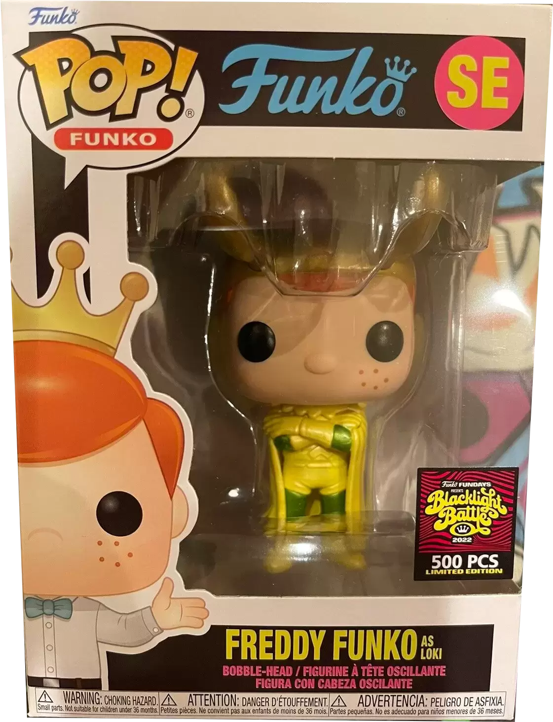 POP! Funko - Funko - Freddy Funko As Loki Metallic