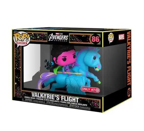 POP! Rides - Avengers Endgame - Valkyrie\'s Flight Blacklight