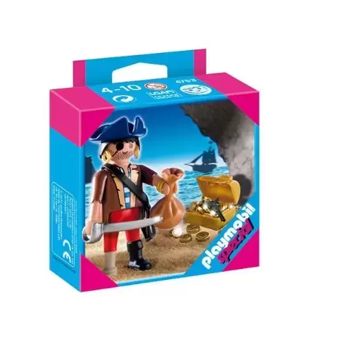 Playmobil SpecialPlus - Pirate avec coffre au trésor