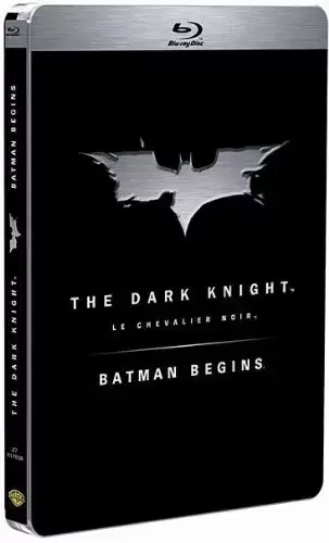 Blu-ray Steelbook - Batman Begins + The Dark Knight [Édition Limitée boîtier SteelBook]